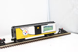 MTH Railking 30-74572 Pittsburgh Steelers Training Camp O SCALE NEW limited