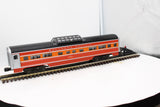 Lionel 6-7211 SOUTHERN PACIFIC DAYLIGHT Aluminum Vista Dome Car O Scale Used