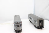 MTH 30-6024 NEW YORK CENTRAL Car Nos. 450 290 Railking Dreyfus Colors O Scale Used Excellent