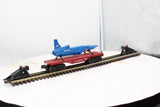 Lionel 6-16352 US Military Flatcar w/ Cruise Missile #16352 O Scale Used