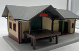 MTH Railking 30-90143 Pennsylvania Railroad PRR Gallitzin Train Depot O SCALE Used Excellent Damaged Box