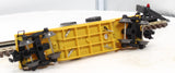 Lionel 6-16957 Depressed-Center Flatcar with ERTL Case 4WD Loader O Scale Used