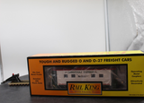 MTH Railking 30-4107C Christmas Steel Caboose O SCALE Like New