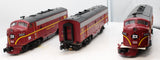 Lionel 2233820, 2233829 Lehigh Valley LEGACY F7 AA Set #562, #566 and Non-Powered Superbass F7B #521 (Set of 2) O Scale NEW