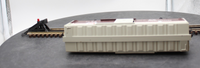 MTH 33-7410 Pennsylvania boxcar O SCALE Used Excellent Damaged Box