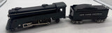 Marx tin Black steam locomotive New York central O SCALE Used Excellent No Box as is