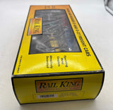 MTH 30-7628 MTH Auto Transportation Auto Carrier Flat Car RailKing 1957 O Scale Used as is
