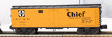 Atlas 1002305-1 SANTA FE Refrigerator Car Industrial Rail O Scale Like New