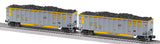 Lionel 2243020 CSX Standard O Rotary Gondola 4-Pack O SCALE NEW