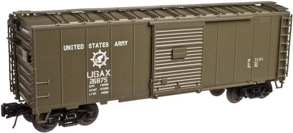 Atlas 2002217-2 UNITED STATES US ARMY 40' Sliding Door Box Car TRAINMAN O Scale NEW
