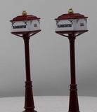 MTH MTH57 1997Maroon Street Lamps O Scale Like New