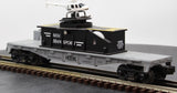 MTH Railking 30-7658 MTH Transport Flat Car w/Operating Helicopter O SCALE Used Excellent