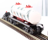 Lionel 6-29637 Candy Cane Two-Dome Tank Car O SCALE Like New