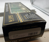 K-Line K764-4091 Pittsburgh & Lake Erie PLE NYC green Boxcar O SCALE Like New