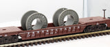 Lionel 6-16983 PRR F-9 Well Car W/Cable reels O SCALE Like New