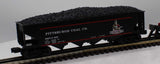 MTH 30-8290 Pittsburgh Champion Coal Co. 4 Bay Car with Coal load Scale O SCALE Like New