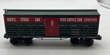 MTH Railking 30-7165 Hicks RailKing Stock Car - 19th Century O SCALE Like New