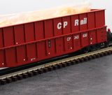 K-LINE Gondola K652-1211 CPRail Die Cat Gondola O SCALE Like New