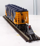Lionel 6-6100 Ontario Northland 4 Bay Covered Hopper #6100 O SCALE Like New