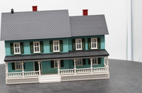 MTH Railking 30-90241 4 Country House O SCALE NEW
