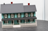 MTH Railking 30-90241 4 Country House O SCALE NEW