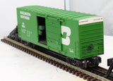 Lionel 6-9608 BURLINGTON NORTHERN Hi-Cube Boxcar O Scale Like New
