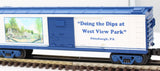 MTH Railking 30-74123 West View Dips Box Car O SCALE Like New