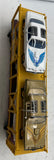 MTH Railking 30-76642 Chessie Auto Carrier Flat Car w/(4) '79 Pontiac Firebird O SCALE Like New