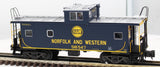 Atlas 6654-1 NORFOLK & WESTERN Standard Cupola Caboose Blue/Yellow/Silver O Scale NEW