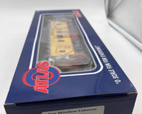 Atlas 2001734-1 UNION RAILROAD URR Bay Window Caboose Yellow/Orange O Scale NEW