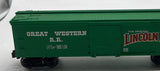 Lionel 6-26192 LINCOLN LOGS BOXCAR O Scale Used Excellent No Box