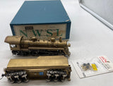 NWSL 553-579 Northwest Short Line Brass Norfolk Western 578 Pacific E-2A 4-6-2 Builder Alco Richmond 1910 Steam Locomotive BRASS HO SCALE Used Excellent Damaged Box