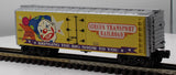 K-Line K642-5301 CIRCUS Transport  wood-sided Reeferr O Scale Like New