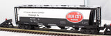 MTH Railking 30-75195 Pittsburgh Brewing Co. RailKing 4-Bay Cylindrical Hopper Car O SCALE Like New