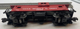 Lionel 6-19721 Gulf Mobile & Ohio GMO Extended Vision Caboose 2956 O SCALE Like New