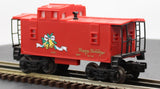 LIONEL Christmas Square Window Illuminated Caboose 18547 O SCALE Used