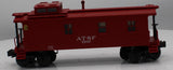 MTH MT-7703 Scale SANTA FE LIGHTED CABOOSE RED WOODSIDE O SCALE Used Excellent