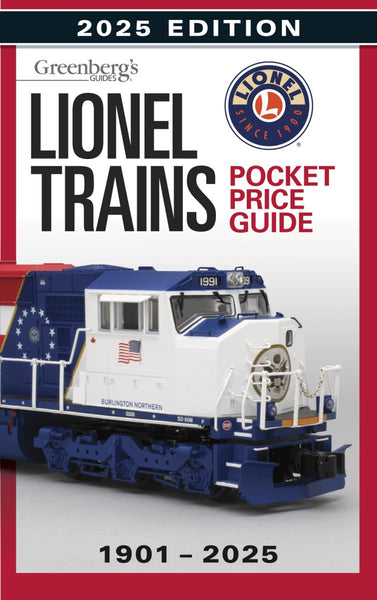 GREENBERG'S GUIDE LIONEL TRAINS 108725 POCKET PRICE GUIDE 1901-2025 NEW