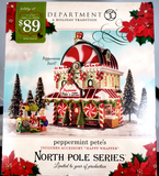 Department 56 4016904 Peppermint Pete's Candy Factory North Pole Series