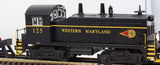 Williams NW-216 NW-2 Switcher Locomotive Western Maryland #125 O Scale Like New