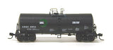 Atlas 40222 Cargill (CRGX w/solid marks) Trinity Corn Syrup Tank Car Black/White Green/White Logo N Scale Like New Kadee style couplers