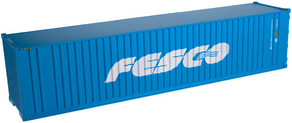 Atlas 4038-1 FESCO 40'Container Light Blue/White 512000 O SCALE NEW