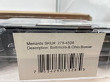 Menards 279-4528 Baltimore & Ohio B&O Boxcar O SCALE NEW limited edition