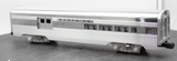 Lionel 6-19110 ATSF 3500 Aluminum Combine Passenger Car O SCALE Like New