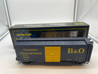 Weaver 478500 Baltimore and Ohio B&O Cushion Underframe PS-1 40 Boxcar 3 RL O SCALE Used Excellent