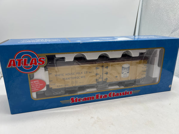 Atlas 8198-2 White House milk 40' wood reefer 3 rail O SCALE NEW