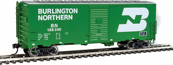 Walthers Mainline 910-1154 Burlington Northern BN 40' AAR Modernized 1948 Boxcar #186240 HO Scale New