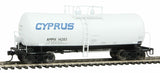 Walthers Proto 920-100129 Cyprus AMMX 40' UTLX 16K Gallon Funnel Flow Tank Car HO SCALE