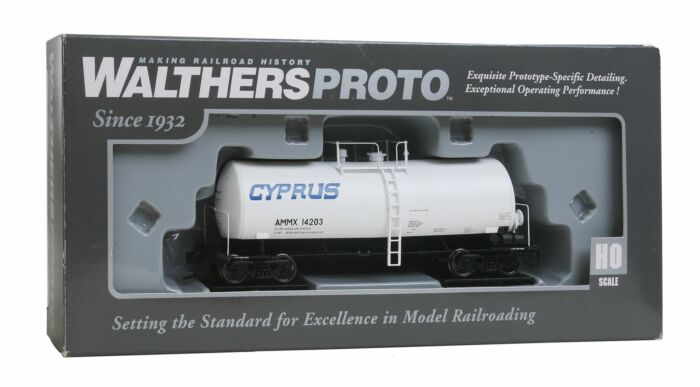Walthers Proto 920-100129 OR 920-100130 Cyprus AMMX 40' UTLX 16K Gallo