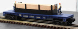 Lionel 6-26848 Lionel Lines Moe & Joe Operating Lumber Flatcar O SCALE Like New